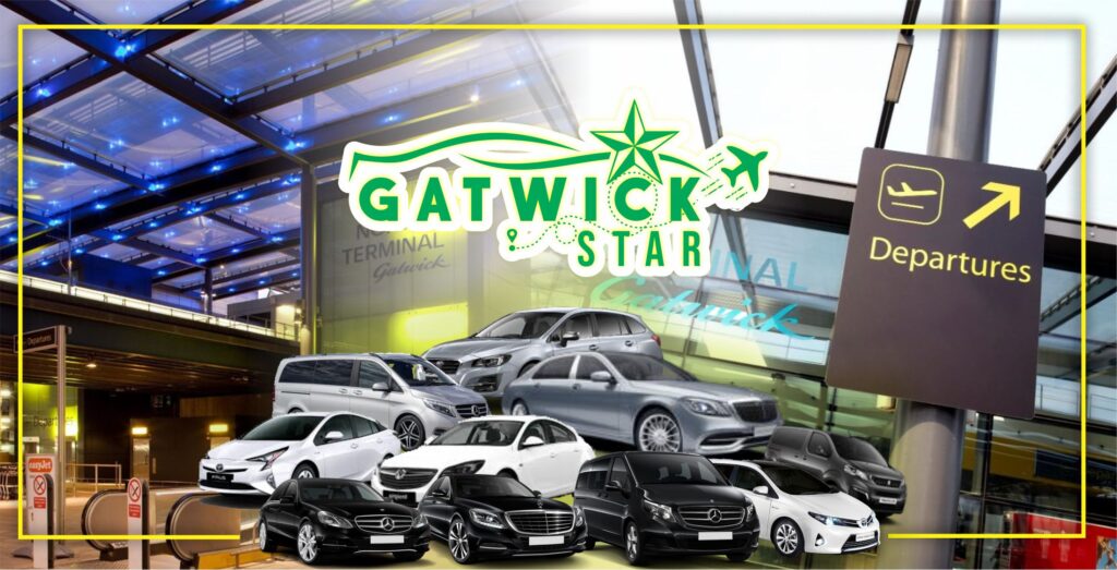 taxi between Gatwick and Heathrow